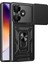 Xiaomi Poco F6 Kılıf Manyetik Standlı Kamera Korumalı Yüzüklü Zırh Tank Kılıf Koruyucu Kapak 1