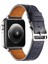 Apple Watch 10 46 mm Uyumlu Suni Deri Kordon Kayış Watch Band / Strap 1