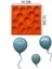 Şeker Hamur Kalıbı Silikon Balon 10*10 cm 1