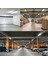 2 Adet 120 cm 80 Watt 6500 Kelvin Beyaz Işık 3 Sıra Ledl Kristal Bant Armatür Fabrika Tavan Armatürü 3