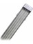 2 Adet 120 cm 80 Watt 6500 Kelvin Beyaz Işık 3 Sıra Ledl Kristal Bant Armatür Fabrika Tavan Armatürü 5