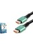 HDX2045 8k 60Hz 3D Hdr V2.1 3mt HDMI Kablo - Siyah-Yeşil 1
