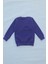 Unisex Çocuk Sarı Basic Içi Polarlı Örme Kalın Sweatshirt 2
