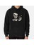 Unisex Skeleton Holding A Cat Men Women Halloween Skull Cat Lover Baskılı Sweatshirt 1