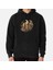 Unisex Paisley Floral Art Indian Intricate Swirls Gold And Grey Baskılı Sweatshirt 1