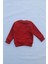 Unisex Çocuk Sarı Basic Içi Polarlı Örme Kalın Sweatshirt 2