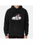 Unisex Cool Santa Claus In A Sports Car – Holiday Instead Of Christmas Baskılı Sweatshirt 1