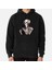 Unisex Skeleton Holding A Cat Men Women Halloween Skull Cat Lover Baskılı Sweatshirt 1