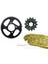 Cf Moto Nk 150 Zincir Dişli Seti Oringli Gold Sarı Zincirli 428/136 Bakla 1
