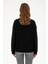 Kadın Siyah Sweatshirt 50296945-VR046 5