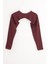 Pınkmark Kadın Içe Giyilen Tesettür Mürdüm Bej 2 Li Paket Bolero Bluz Kolluk MCPMBL25631 2