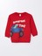 Lcw Baby canlı Kırmızı Bisiklet Yaka Uzun Kollu Baskılı Erkek Bebek Sweatshirt 1