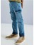 Kışlık Erkek Çocuk Denim Kargo Pantolon - Mavi 2