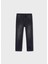Kışlık Erkek Çocuk Denim Slim Pantolon - Siyah 1