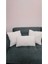 3- Lü Kare Takım Kırlent / Yastık 2 Kenar Ekru / 1 Orta Ekru ( 42cm / 42cm)-(50cm / 30cm) 1