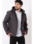 Bilek Detay Çıkarılabilir Kapüşonlu Softsheel Mont Bl 1734_50389 5