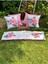 Pink Rose & Ekose Yastık Kılıfı 4'Lü 3