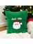 Toyzz Yeşil Dekoratif 40x40 Çocuk Odası Pelüs Noel Baba Yılbaşı Yastık Kırlent 1