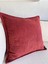 Kiremit Corduroy Kare Kırlent Kılıfı Fitilli Kadife 43 X 43 Cm, Iskandinav , Bohem , Yumuşak Dokulu 1