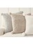 Ponponlu Krem Cozy Sherpa Kırlent Kılıfı 43 X 43 Cm, Iskandinav , Bohem 2