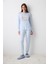 Lazy Weekend Açık Mavi Pantolon Pijama Takımı 1