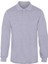 Polo Yaka Gri Uzun Kol Sweatshirt 1