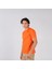 BafacoTekstil %100 Pamuklu Turuncu Basic T-Shirt Erkek / Kadın 7