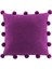 Büyük Ponponlu Vişne Kare Kırlent Kılıfı 43 X 43 Cm, Iskandinav , Bohem 1