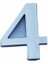 Villa Boy 4 Rakamı 8,5 cm Yapışkanlı 1
