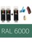 2 Adet Sprey+1 Adet Vernik Patina Yeşil RAL-6000 Sprey Boya Seti 400 Ml+Zımpara+Kağıtbant+Eldiven 1