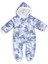 Kelebek Çiçek Desenli Patiksiz Kapüşonlu Fermuarlı Kışlık Kız Erkek Bebek Astronot Tulum Kozmonot 1