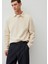 Düğmeli Beyaz Basic SWEATSHIRT0S10266-81202 3