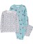 Küçük Kız Çocuk Pijama Set 4'lü Paket 1