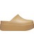 Dylan Platform Clog Kadin Bej Terlik 209869-209 1