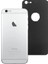 Bufalo iPhone 6 Plus Metal Kenarlı Ön+Arka Cam Ekran Koruyucu Siyah 2