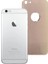 Bufalo iPhone 6 Plus Metal Kenarlı Ön+Arka Cam Ekran Koruyucu Gold 2