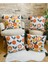 Home Design 4'Lü Kombin Punch Işlemeli Kırlent Kılıfı (Panç) 1