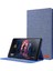 Kumaş Doku Kart Yuvaları Standı Deri Samsung Galaxy Tab A 10.1 (2019) T510 T515 Tablet Kılıfı (Yurt Dışından) 1