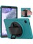 Samsung Galaxy Tab A7 Lite 8.7 Inç T220 T225 T225N T225C 360°DÖNER Pc Tpu El Kayışı Tablet Kılıfı (Yurt Dışından) 1