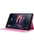 Kumaş Doku Kart Yuvaları Samsung Galaxy Tab A 10.1 (2019) T510 T515 Deri Standı Tablet Kılıfı (Yurt Dışından) 5