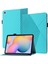 Eşkenar Dörtgen Deri Kart Yuvaları Samsung Galaxy Tab S6 Lite (2020) P615 P610 (2022 2024) Tablet Kılıfı (Yurt Dışından) 1
