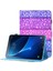 Samsung Galaxy Tab A 10.1 (T580 T585) Anti Drop Deri Dikişli Manyetik Kapatma Standı Kart Yuvaları Tablet Kılıfı (Yurt Dışından) 1
