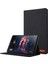Kumaş Doku Kart Yuvaları Samsung Galaxy Tab A 10.1 (2019) T510 T515 Deri Standı Tablet Kılıfı (Yurt Dışından) 1
