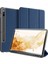 Samsung Galaxy Tab S7 tab S8 Pu Deri Üç Katlı Stand Otomatik Uyku uyandırma Tam Vücut Koruyucu Kalem Tutucu Flip Case Tablet Kılıfı (Yurt Dışından) 1