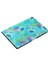 Desen Baskı Kartı Yuvaları Çevirme Deri Samsung Galaxy Tab S5E SM T720 T725 FLOWERS Tablet Kılıfı (Yurt Dışından) 3