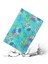 Desen Baskı Kartı Yuvaları Çevirme Deri Samsung Galaxy Tab S5E SM T720 T725 FLOWERS Tablet Kılıfı (Yurt Dışından) 5
