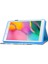 Samsung Galaxy Tab A 8.0 (2019) SM T290 (WI FI) SM T295 (Lte) Desen Baskı Dikiş Hattı Pu Deri Kart Yuvaları Çevirme Standı Tablet Kılıfı (Yurt Dışından) 3