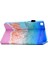 Samsung Galaxy Tab A 8.0 (2019) SM T290 (WI FI) SM T295 (Lte) Desen Baskı Dikiş Hattı Pu Deri Kart Yuvaları Çevirme Standı Tablet Kılıfı (Yurt Dışından) 4