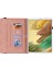 Baskılı Çiçek Pu Deri Kart Yuvaları Samsung Galaxy Tab A7 Lite Elastik Bantlı Çok Açılı Stand 8 7 Inç Tablet Kılıfı (Yurt Dışından) 5