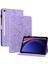 Samsung Galaxy Tab S9 tab S7 tab S8 Pu Deri Tpu Zambak Çiçeği Standı Tablet Kılıfı (Yurt Dışından) 1